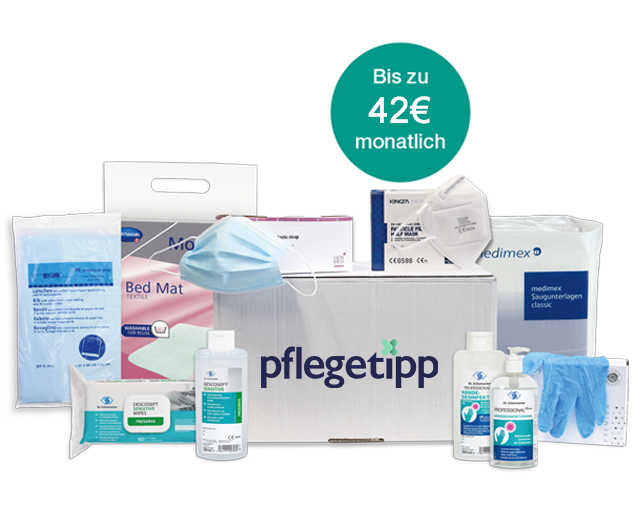 Pflegehilfsmittel Box von pflegetipp